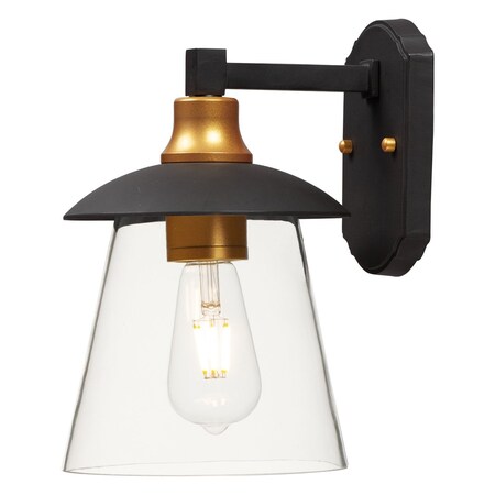 Maxim Crib Led 1-Light Outdoor Wall Sconce 10315CLBZGLD